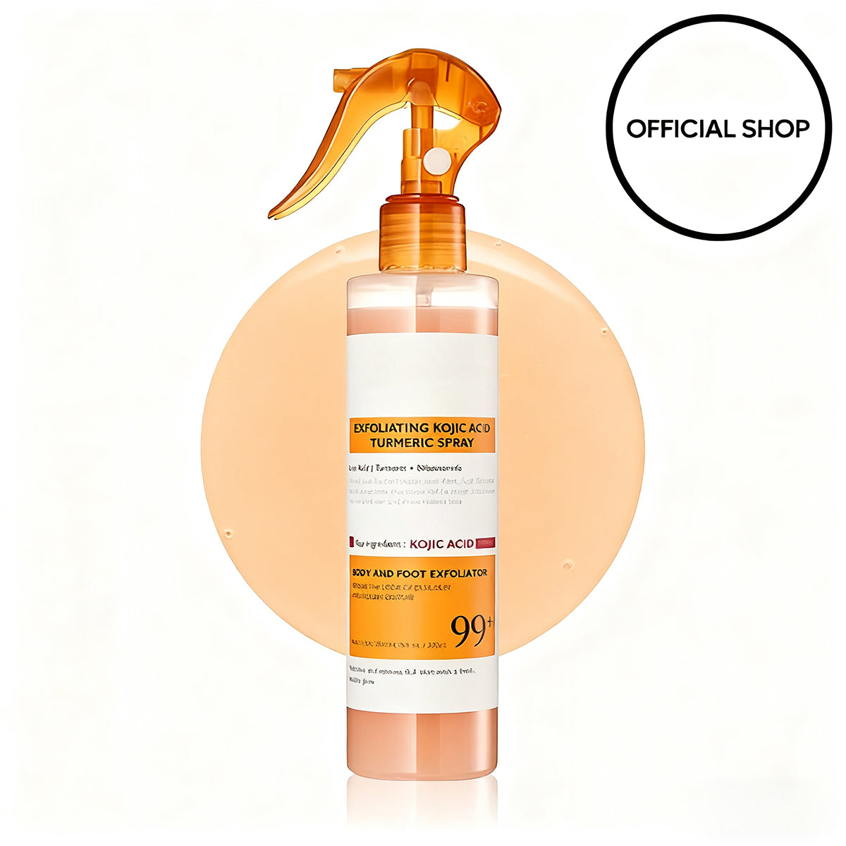Alzarii Peel Shot - Kojic + Turmeric Body Peel Spray