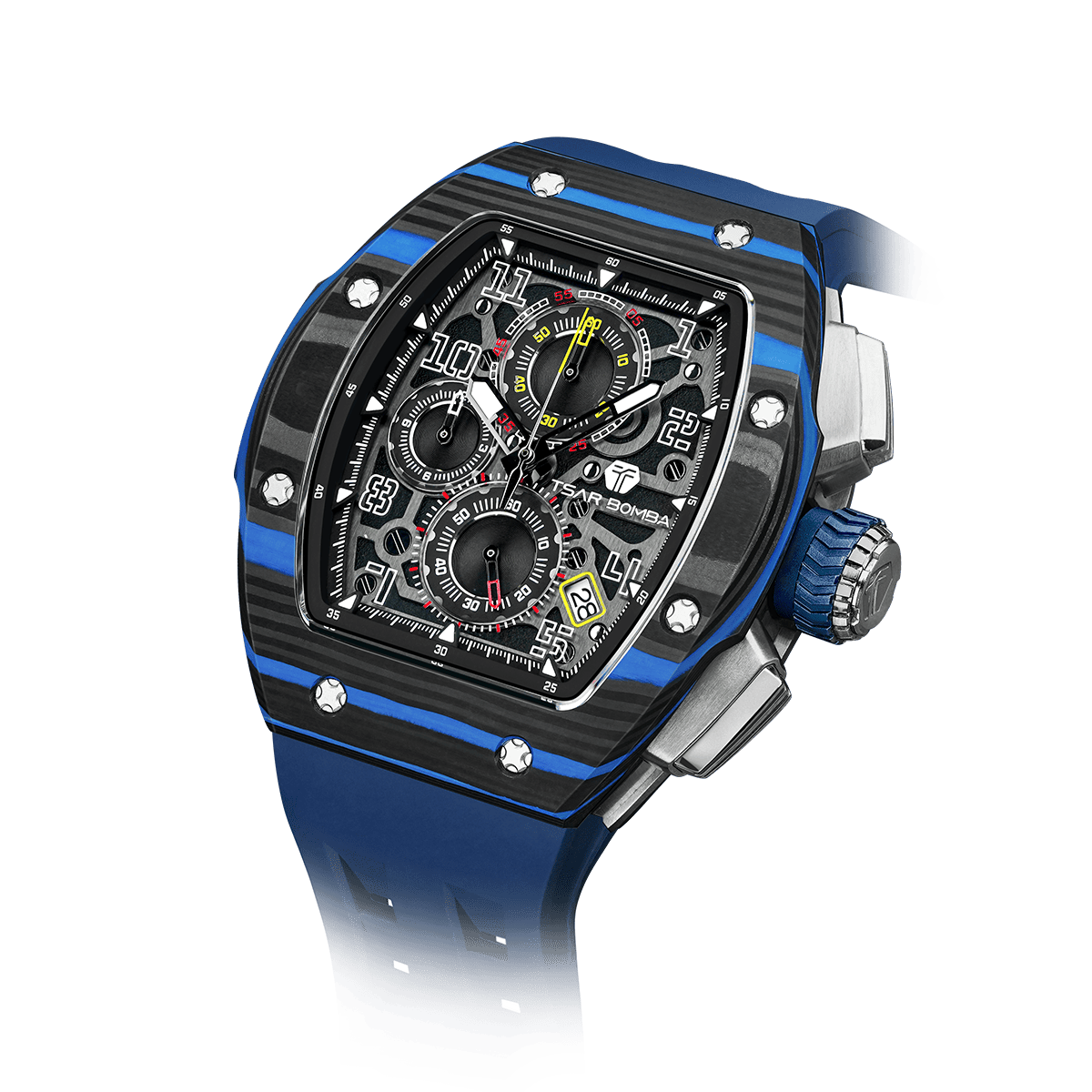 Atomic Interchangeable Automatic Watch Combo (7-in-1) – Luxury Automatic Timepiece Set | ساعة أوتوماتيك فاخرة 7×1 قابلة للتبديل