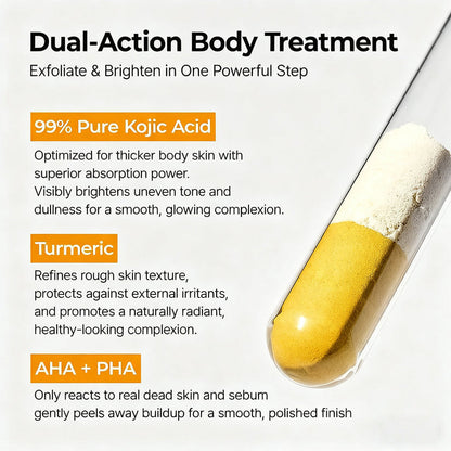 Alzarii Peel Shot - Kojic + Turmeric Body Peel Spray