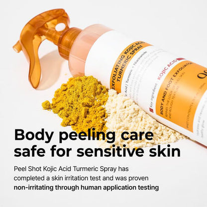 Alzarii Peel Shot - Kojic + Turmeric Body Peel Spray