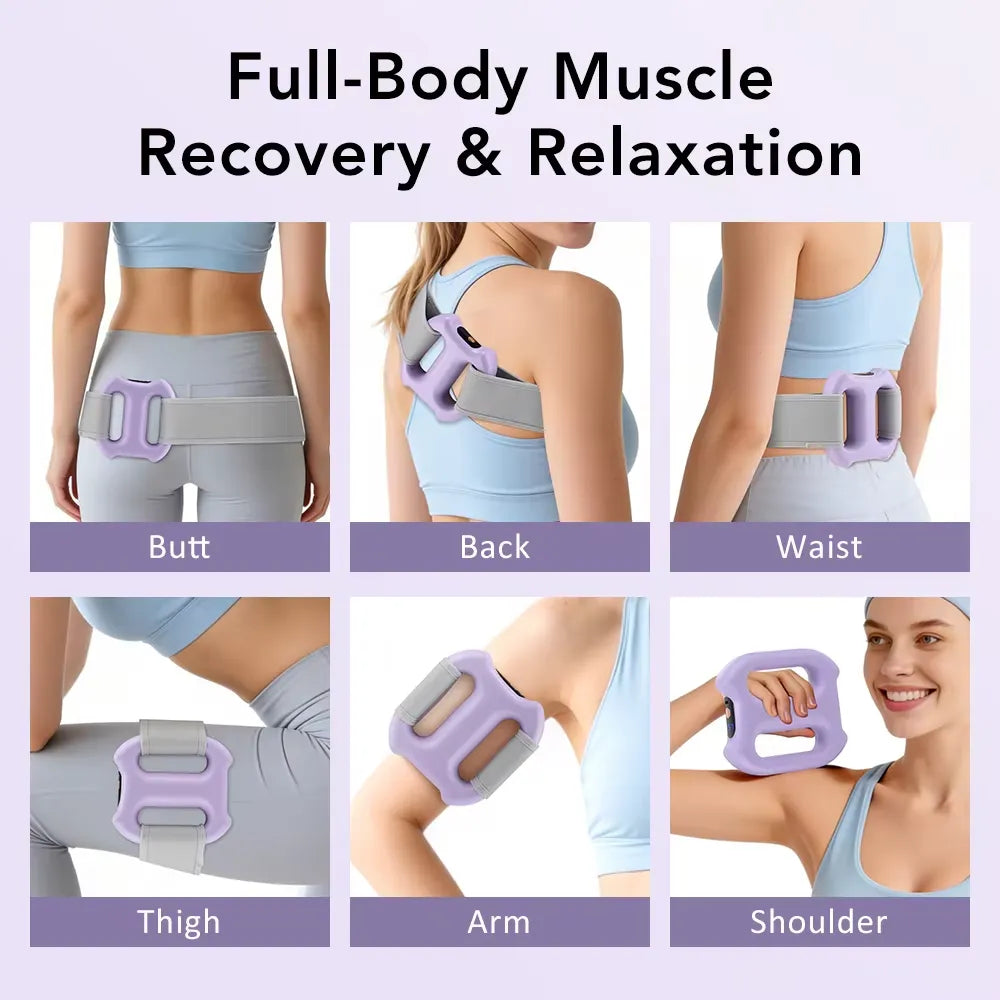 Electric Fascia Massager Ring – Deep Vibration for Muscle Relaxation
