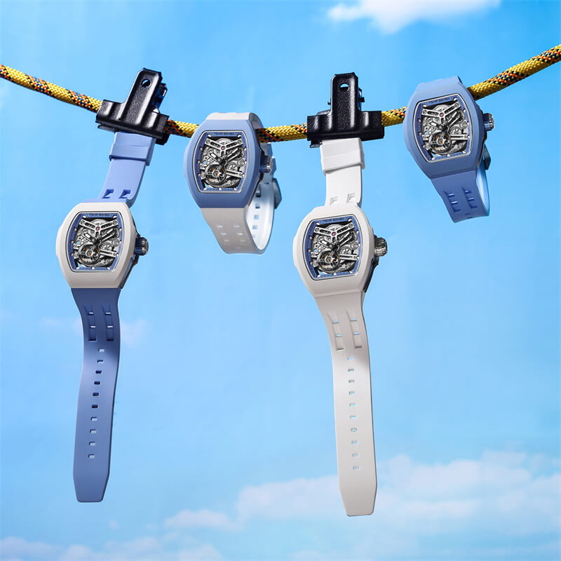Atomic Interchangeable Automatic Watch Combo (7-in-1) – Luxury Automatic Timepiece Set | ساعة أوتوماتيك فاخرة 7×1 قابلة للتبديل